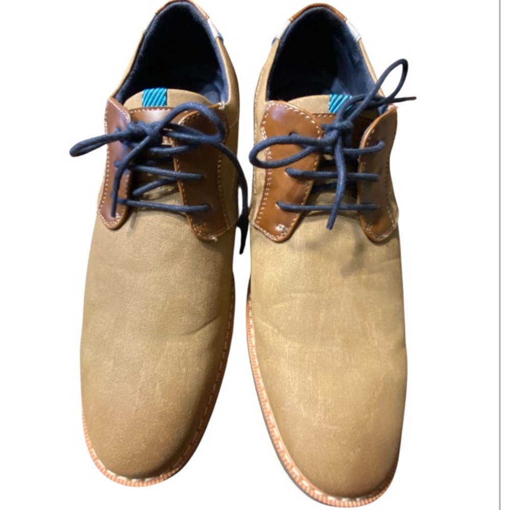 Freeman Troy Tan Men's Shoes. Size 9.5 W‎